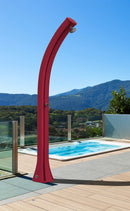 Doccia Solare da Giardino 35L Miscelatore Arkema Happy XL Arancio