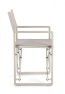 Set 2 Sedie Regista da Giardino 55x50,5x84,5h cm Konnor Rastin 