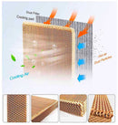 Raffrescatore Evaporativo Portatile 57 Litri 380W Sined Mobile 802 Bianco e Grigio