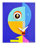 Orologio a Cucù da Parete 16,5x20x10cm Pirondini Italia D'Apres Klee