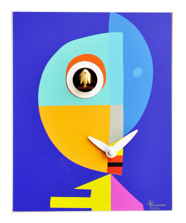 Orologio a Cucù da Parete 16,5x20x10cm Pirondini Italia D'Apres Klee online