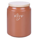 Set 4 Barattoli Cacao Zucchero Caffè Orzo 900 ml in Gres VdE Tivoli 1996 Shades of chocolate