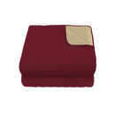 Trapuntino Doubleface 100gr Bordeaux\/Panna Varie Misure