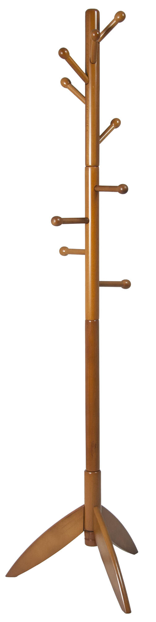 prezzo Appendiabiti in Legno Massello 45x45x177 cm Fumer Rocket Noce