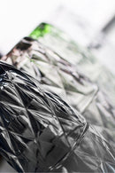 Set 6 Bicchieri Ø8x10 cm in Vetro Villa d'Este Home Tivoli Quarzo Grigio