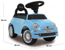 Macchina Cavalcabile per Bambini con Licenza Fiat 500 Blu