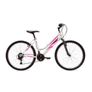 Bicicletta MTB Ragazza 26” 18 Velocità Grace Bianco o Titanio