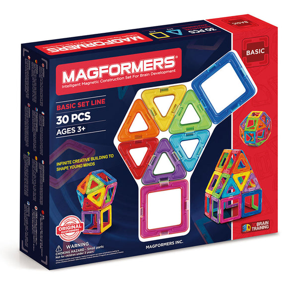Costruzioni Magnetiche 3D Gioco Calamitato 30 Pezzi Magformers 30 Set acquista