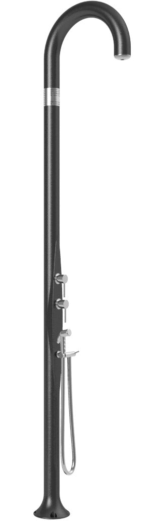 sconto Doccia da Esterno Giardino Miscelatore Deviatore e Doccetta Mobile Arkema Funny Yin Top Line Perla