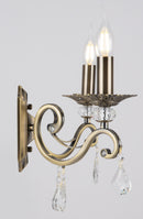 Lampada da parete Royal Classic in Metallo Grace Ottone