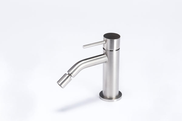 acquista Rubinetto Miscelatore Monocomando per Bidet Satinato Tevere