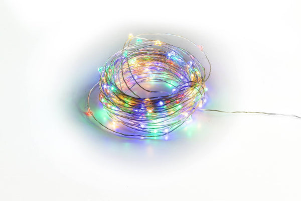 Luci di Natale 300 MICROLED 30m Multicolor da Esterno-Interno Soriani prezzo