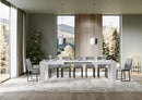 Tavolo Allungabile 200/460x90x77 cm Spimbo Bianco Frassino  