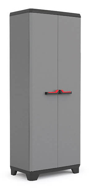 online Armadio Portascope da Esterno 3 Ripiani 68x39x173H cm in Plastica Keter Stilo Grigio