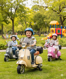 Piaggio Vespa PX150 Full Elettrica 12V per Bambini Crema