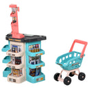 Postazione Supermercato Giocattolo per Bambini con Accessori 