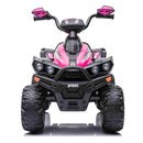 Quad Elettrico per Bambini 12V ATV Speed Rosa