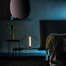 Lampada da Tavolo a LED 50x50xH29 cm in Acciaio e Metallo Mizar Nero