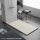 Piatto Doccia in Pietra Bonussi Trivor Crema Varie Misure