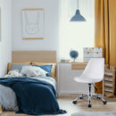 Sedia Operativa da Ufficio 48,5x49x80/88 cm May Bianca