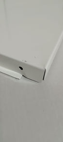 Mobile Coprilavatrice da Esterno 68x68x88 cm in Alluminio Bianco Seconda Scelta