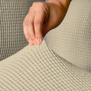 Copridivano Elasticizzato in Poliestere Leslie Panna Varie Misure