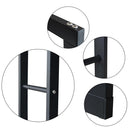 Portalegna Supporto Metallo Porta Legna Interno Legnaia Camino Stufa 100x100x25