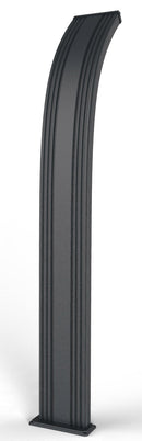 Doccia Solare da Giardino 40L Miscelatore Arkema Dada Grigio Antracite