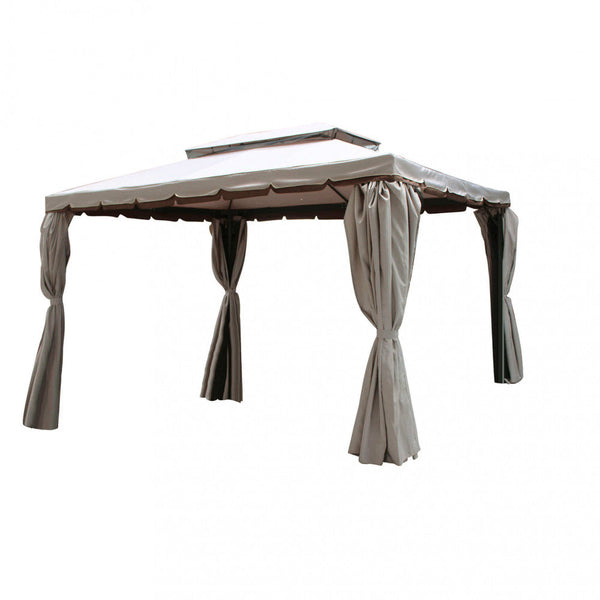 prezzo Gazebo Avana 3x4 m in Alluminio Nero