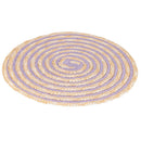 Set 4 Tovagliette Ø38 cm  in Paglia e Carta VdE Tivoli 1996 Spiral