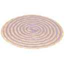 Set 4 Tovagliette Ø38 cm  in Paglia e Carta VdE Tivoli 1996 Spiral