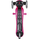 Monopattino a 3 Ruote a LED 3 Altezze Max 50Kg Globber PRIMO Fantasy Lights Up Fiori Rosa