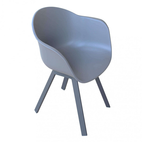 prezzo Poltrona Maui 63x55x79 h cm in Plastica Antracite