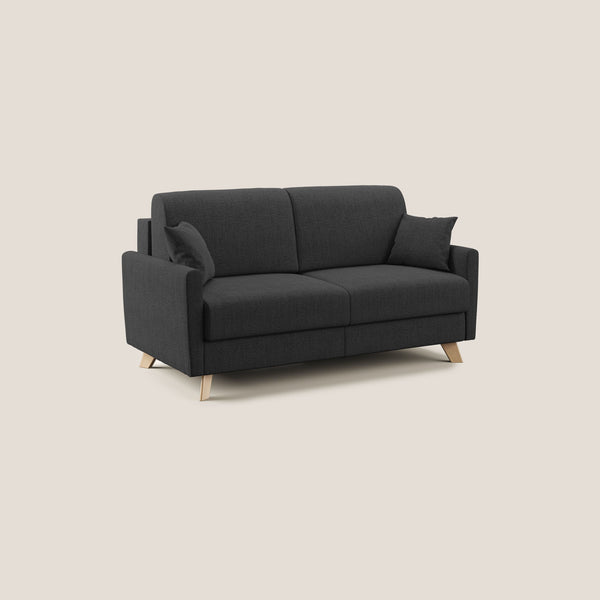 online Divano Letto 2 Posti 160x94x97 cm in Tessuto Antracite