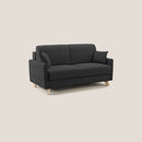 Divano Letto 3 Posti 200x94x97 cm in Tessuto Antracite