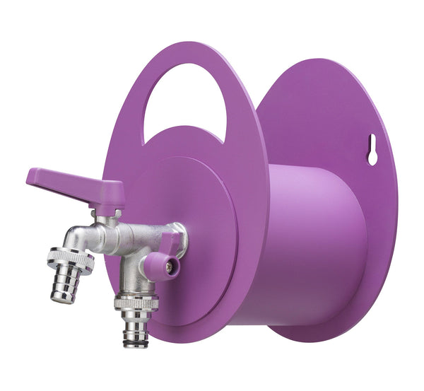 Portatubo da Muro in Metallo con Rubinetto a Doppia Uscita Belfer 42/MU Viola acquista