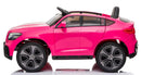 Macchina Elettrica per Bambini SUV 12V con Licenza Mercedes GLC Coupè Rosa
