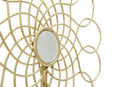 Decorazione Glam Ring 25,5x10x39,5 cm in Ferro Oro
