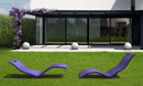 Lettino Chaise Longue da Esterno Giardino Seduta a Terra Arkema Serendipity Arancio