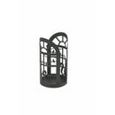Portabicchieri 8x8x14,5 cm  in Acciaio VdE Tivoli 1996 Black Cat