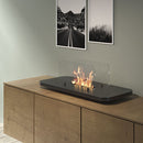 Camino a Bioetanolo da Tavolo 86x39x27,6 cm 2000W 2,2L Rialto Nero 