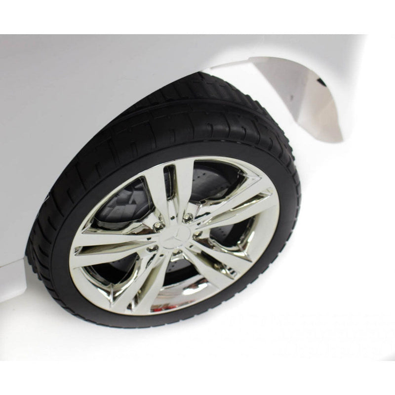 Macchina Elettrica per Bambini 6V con Licenza Mercedes Benz ML350 Bianca