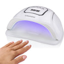 Lampada Unghie UV LED 12 W con Pulsanti Timer Asciugatura Rapida Fornetto Bianco      