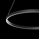 Lampada pendente Modern in Alluminio Rim Nero