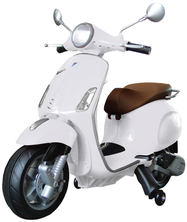 Piaggio Vespa Primavera Elettrica 12V per Bambini Bianca sconto