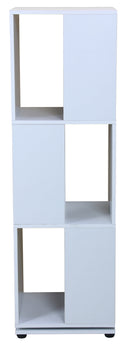 Libreria Modulare 34x34x108 cm  in Pannello Truciolare Bianco