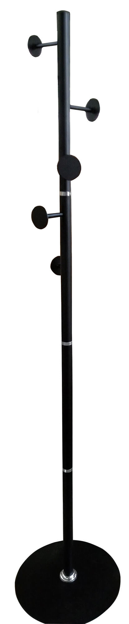 Appendiabiti da Terra Ø32x172 cm in Acciaio Motti Erie Nero sconto