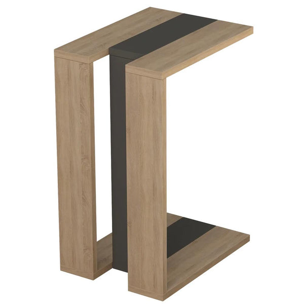Tavolino da Caffè per Soggiorno 57x40x30 cm Laterale Divano in Legno MDF Quercia sconto