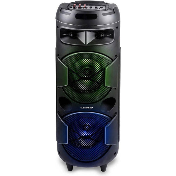 Altoparlante Cassa Speaker Bluetooth con Effetti Luce LED Portatile USB Aux MP3 Dunlop online