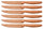 Set 6 Coltelli da Tavola Lama Liscia in Acciaio Inox Jacob Rame